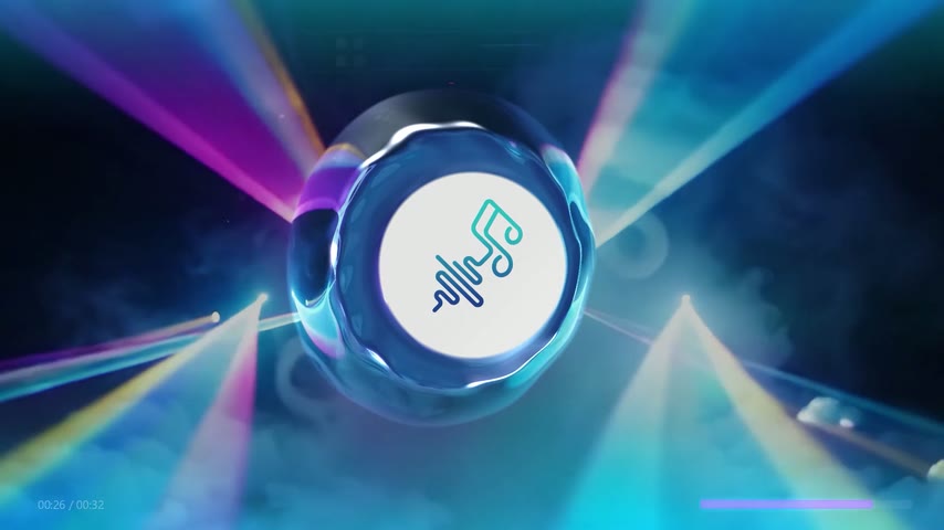 Water Ring music visualizer style